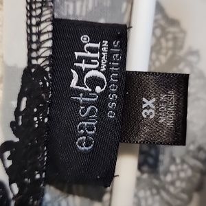 3x short sleeve blouse great condition